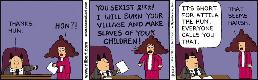 Dilbert Cartoon